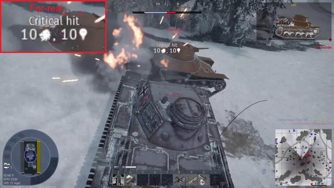 War Thunder - Funny "push-over" kill in Pz.III E (reserve) tank / Lustiger einfacher Kill im Pz.III E (Reservepanzer)