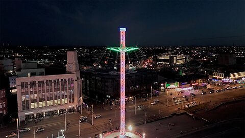 I went on the Sky Dancer in Blackpool