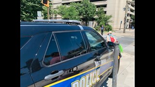 Squeegee assault on family of three in downtown Baltimore