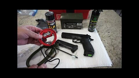 How to clean the CZ SP01