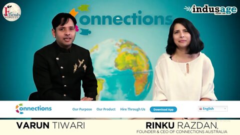 Connections Australia | Varun Tiwari in conversation with Rinku Razdan