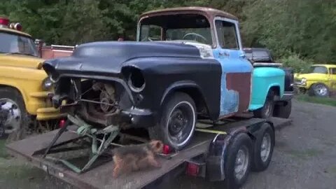 1956 GMC Big-Window Pickup---Let's get it for parts!