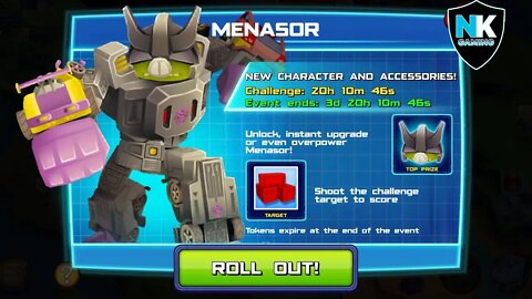 Angry Birds Transformers - Menasor - Day 3 - Featuring Devastator