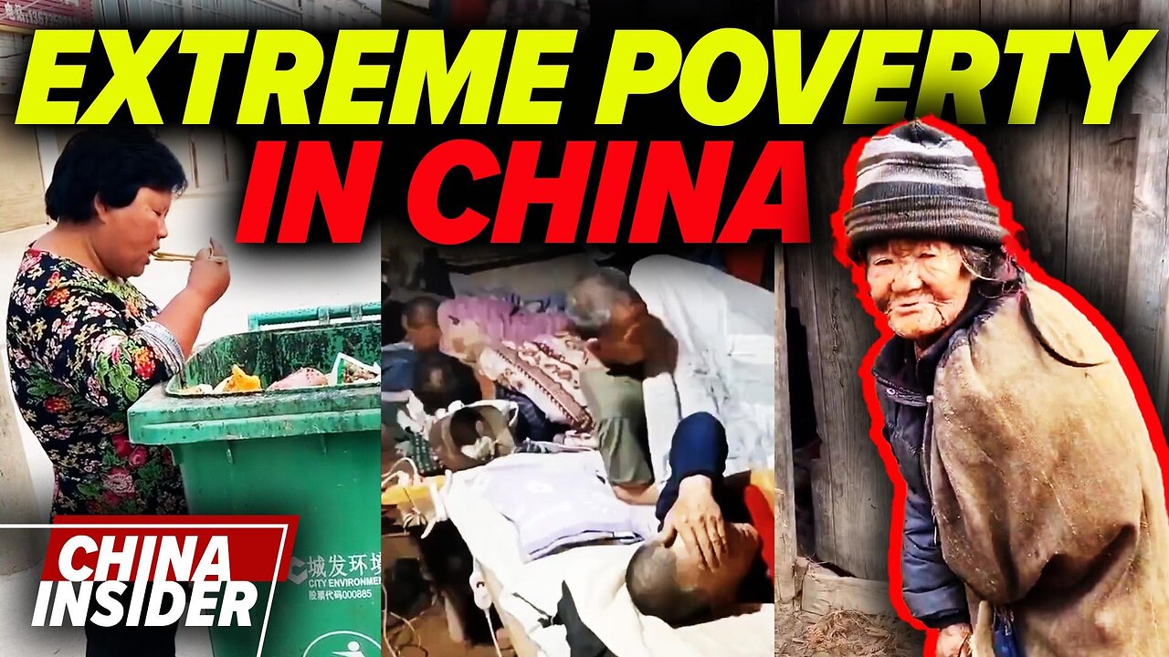 China's failed eradication of extreme poverty / weird Chinese school arts&crafts project