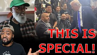 Bronx Barbershop ERUPTS In Applause After TRUMP PULLS UP As Black Men In Detroit REJECT Kamala!