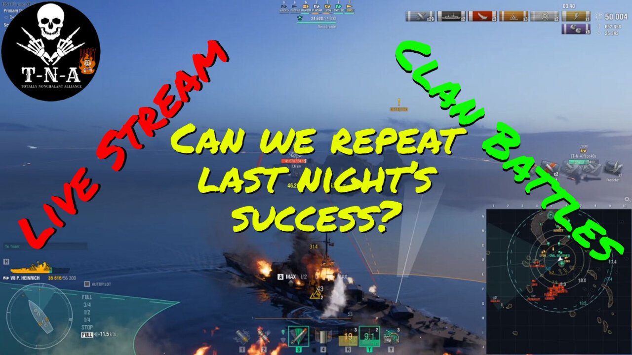 World of Warships Clan Battles Can We Repeat Last Night's Success? 07/13/2023