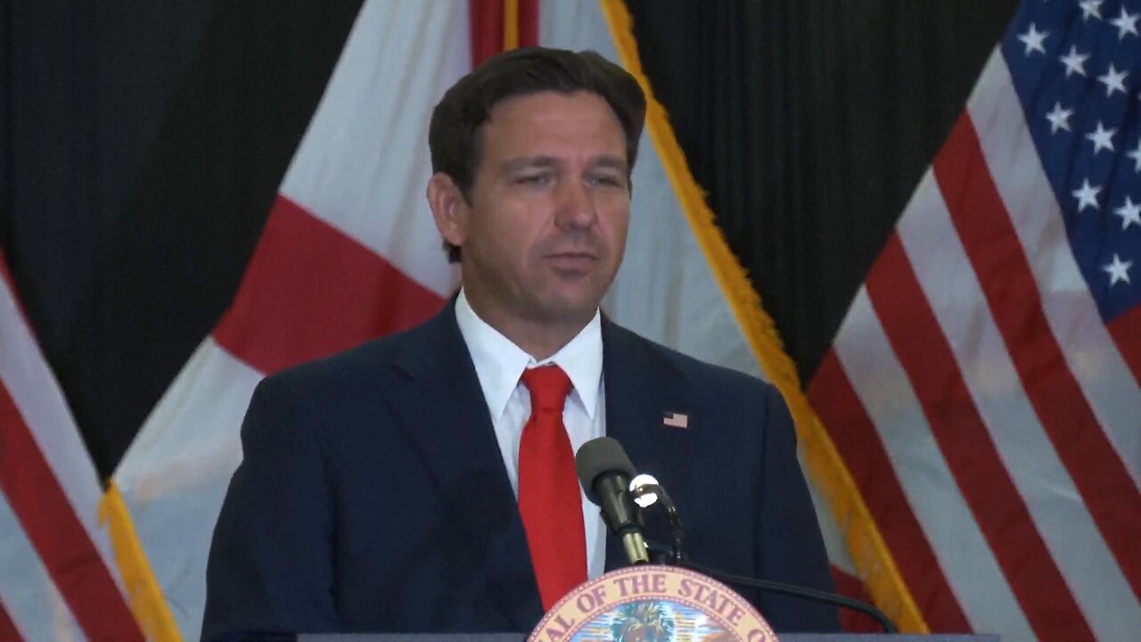 Ron DeSantis and law enforcement hold press conference after Trump's Florida assassination attempt - September 17, 2024