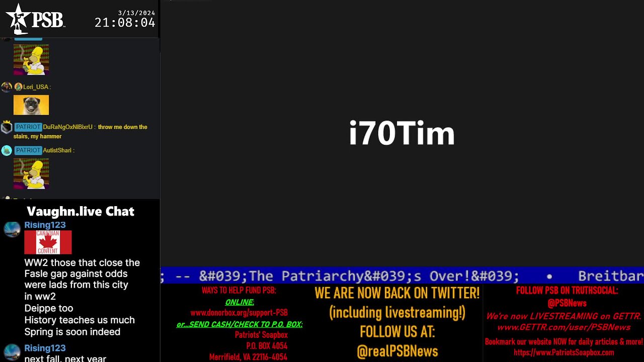 2024-03-13 21:00 EDT - The i70 and Coach Clay Show: