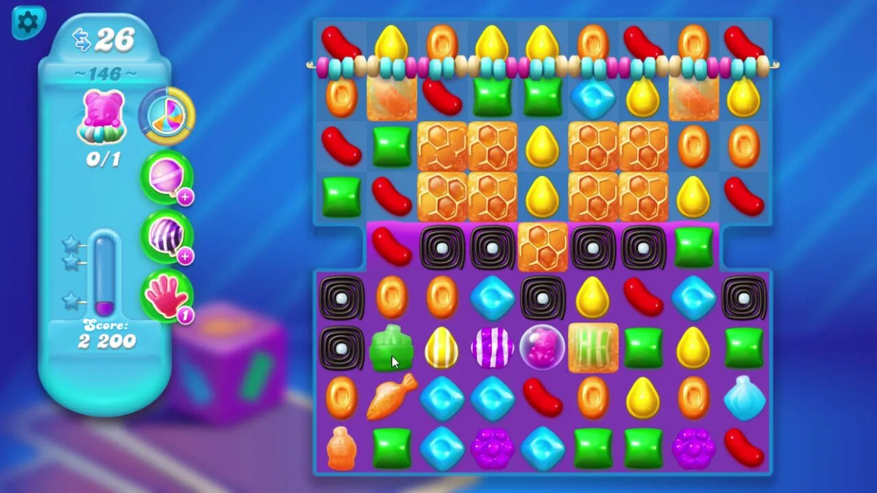Candy Crush Soda Saga Level 146