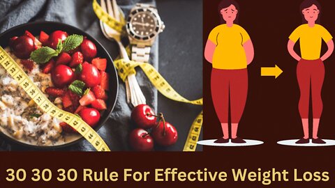 What is the trendy but effective 30 30 30 diet that everyone seems to be talking about?