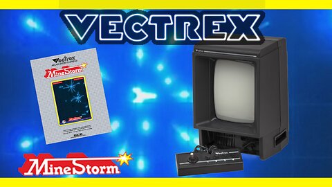 The VECTREX system and MINE STORM