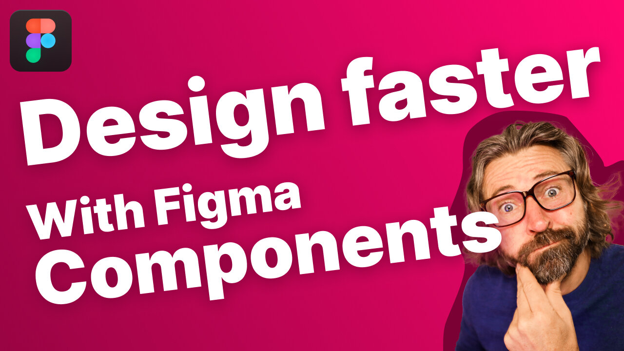 How to use Figma Components - Figma Tutorials for Beginners