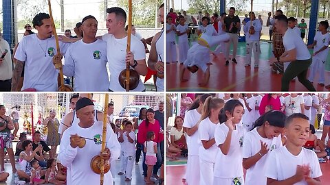 CAPOEIRA - INAUGURAÇÃO - CEU DAS ARTES - ARTUR NOGUEIRA