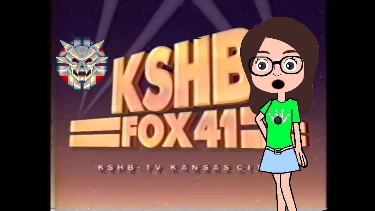 KSHB Fox 41 Station ID 1992 Logo Blooper (40921*)