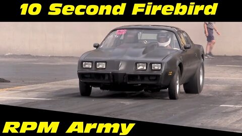 10 Second Firebird Drag Racing