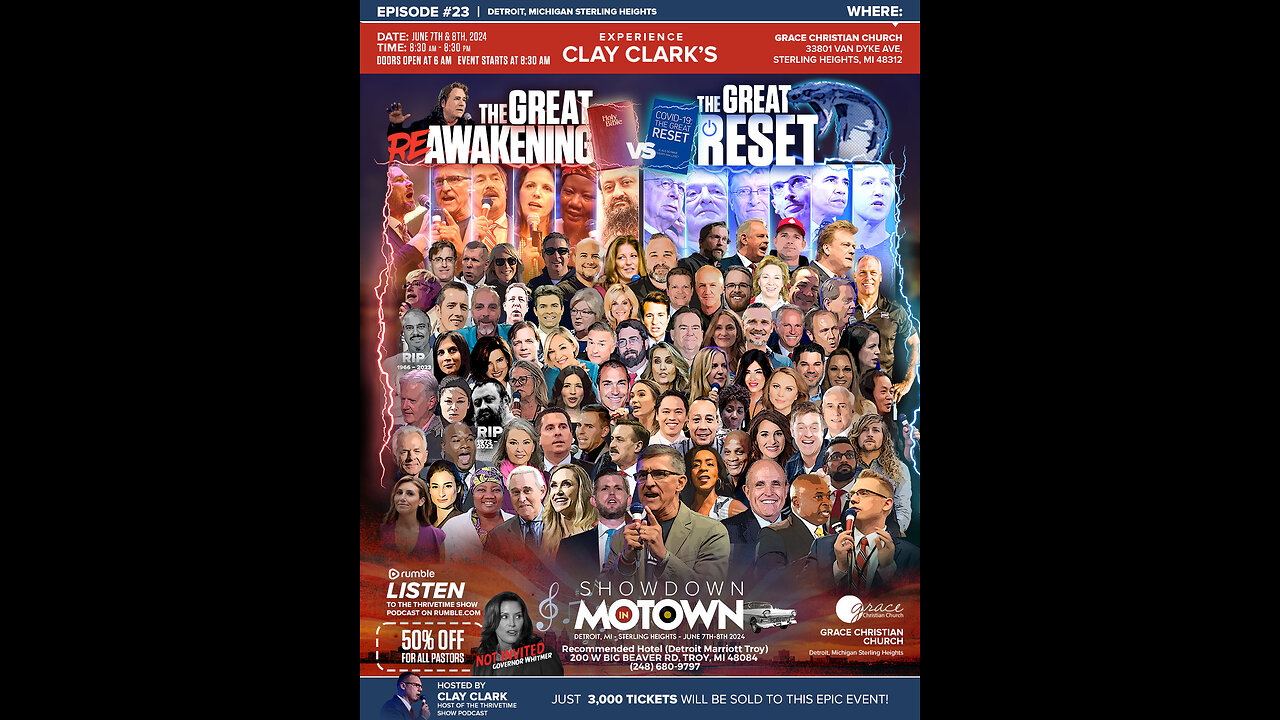 ReAwaken America Tour Detroit, MI - DAY 2