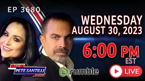THE PETE SANTILLI SHOW #3680 8.30.23:MCCONNELL IS THE POSTER CHILD FOR OUR PEDOPHILE GERIOCRACY