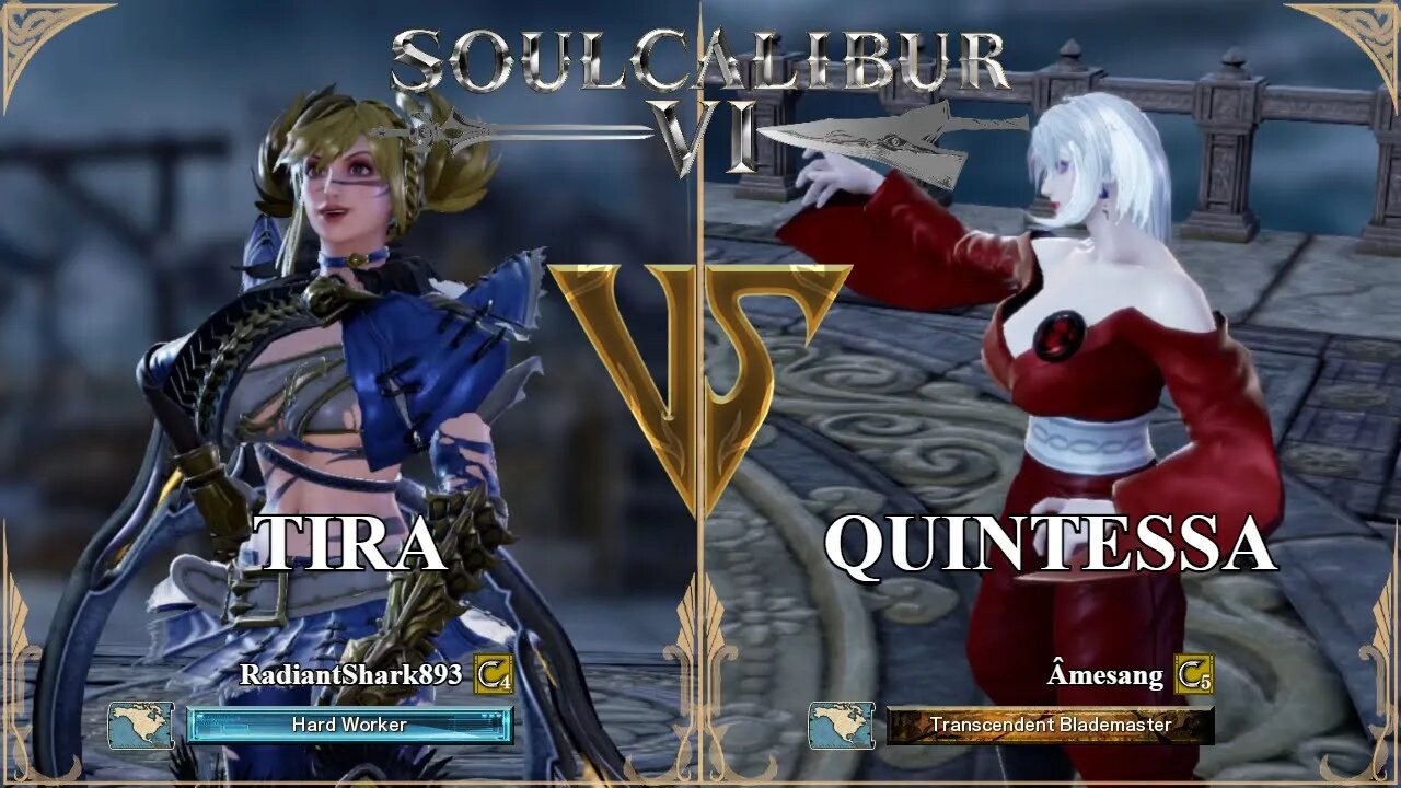 Tira (RadiantShark893) VS Quintessa (Âmesang) (SoulCalibur™ VI: Online)