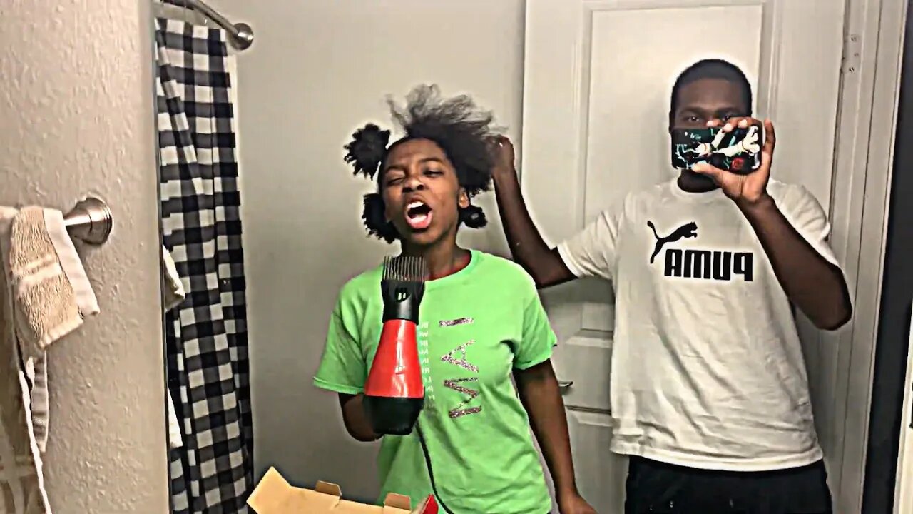 Itz Fancyyy Is Doing Her Hair! Jamarcus Durden Vlogs