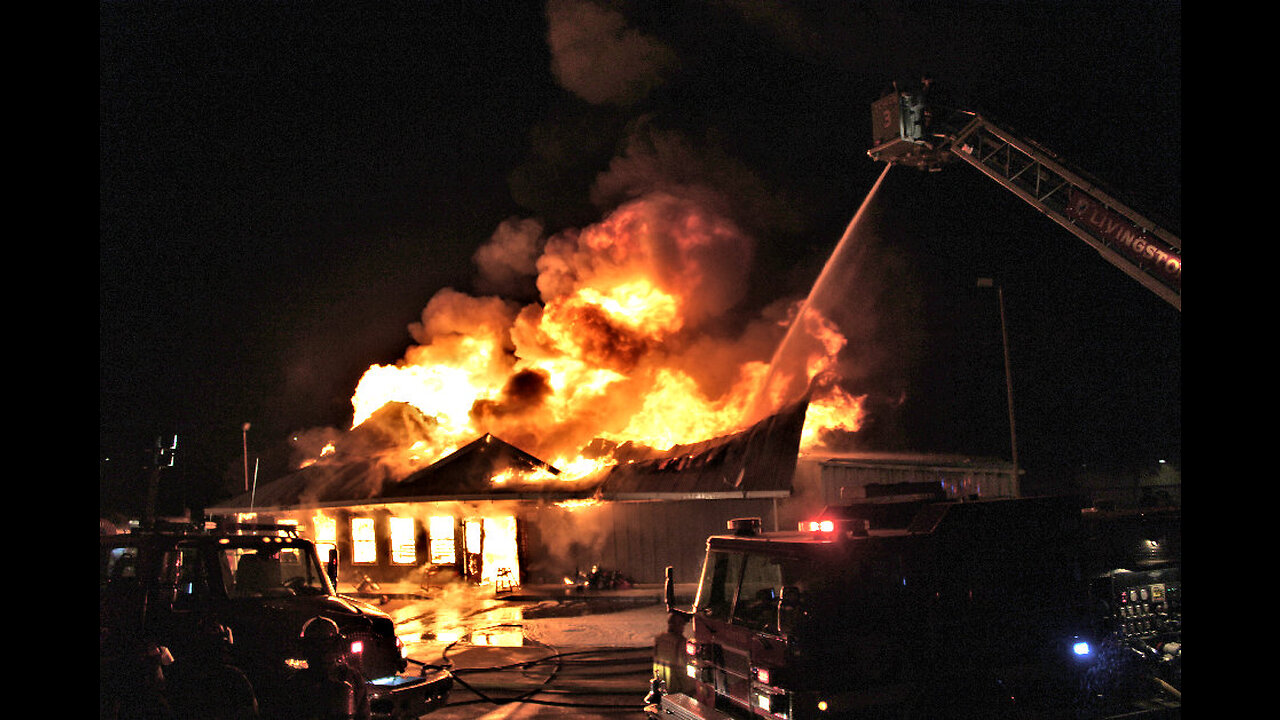 RESTAURANT FIRE, LIVINGSTON TEXAS, 12/28/22...