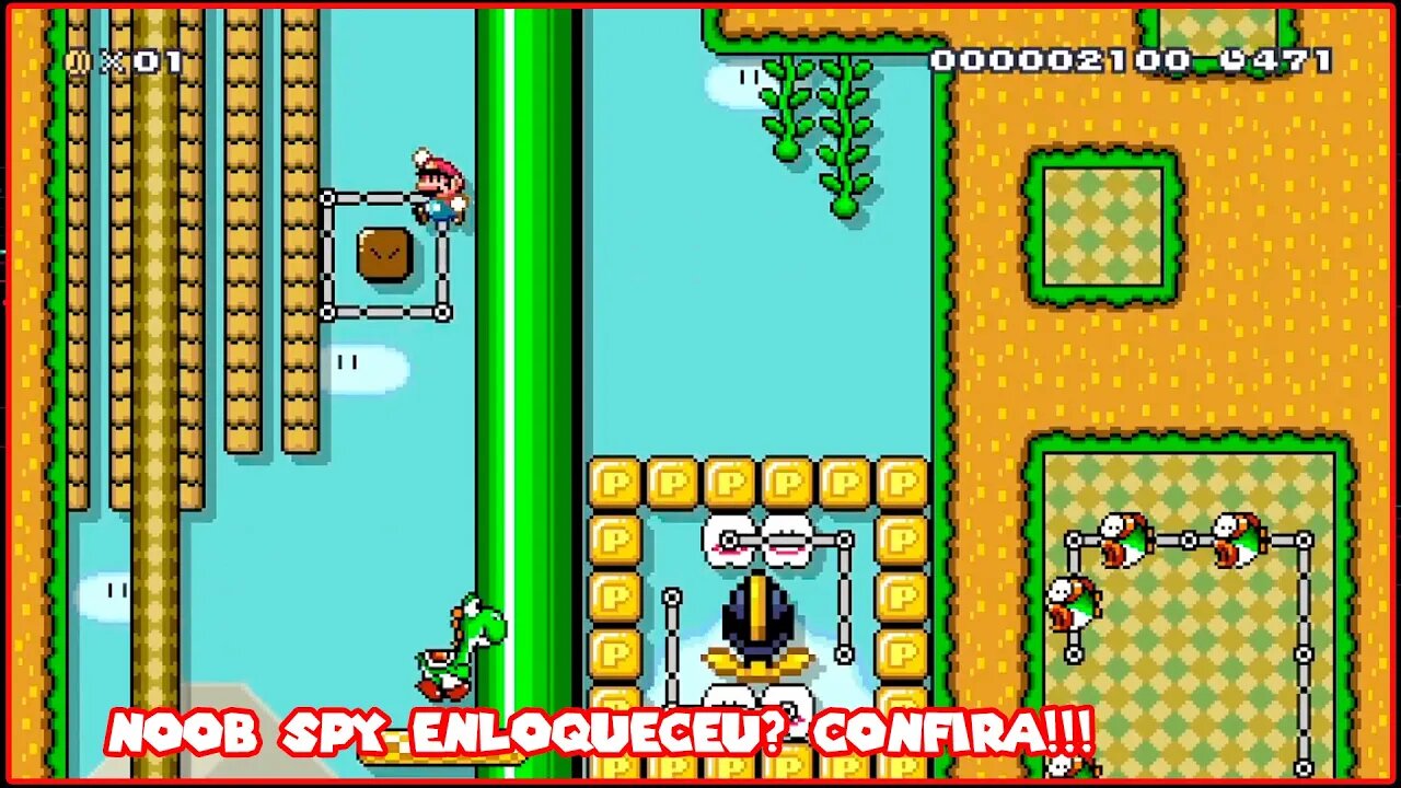 Voltando com Super Mario Maker 2 com direito a imitação ridícula e mais!