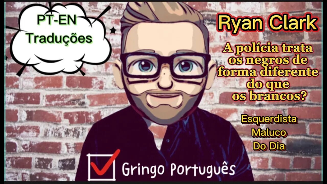 Ryan Clark - A policia trata os negros de forma diferente do que os brancos? [Com PT-EN Traduções]