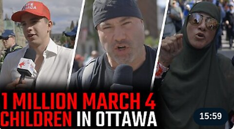 Thousands rally in Ottawa against gender indoctrination in schools, far-left activists counter