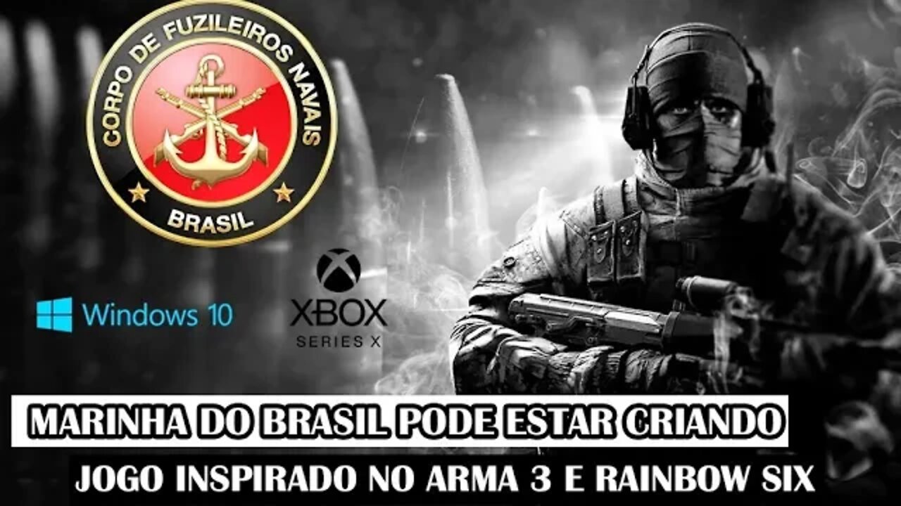 Marinha Do Brasil Pode Estar Criando Jogo Inspirado No Arma 3 E Rainbow Six