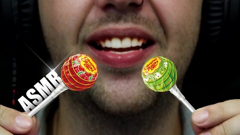ASMR REFRESHING CHUPA-CHUPS ON A HOT DAY | EATING SOUND (NO TALKING) 🎧 BEST SOUND