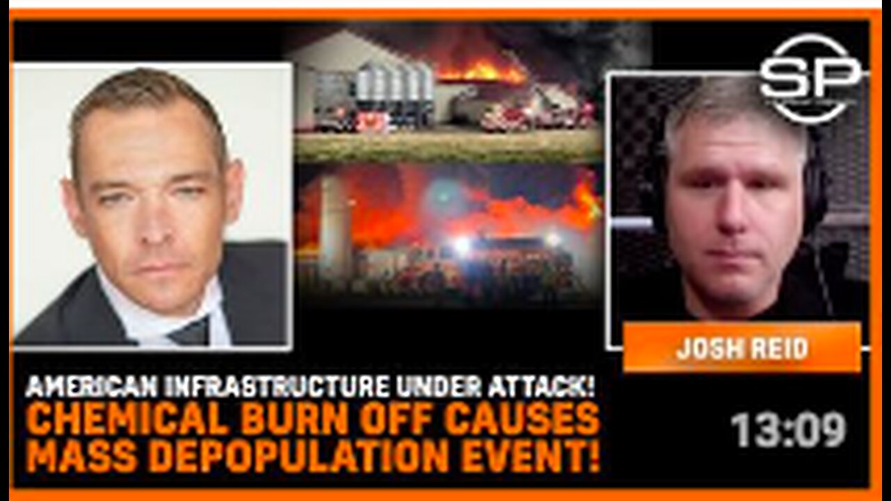 American Infrastructure Under ATTACK! Chemical Burn Off MASS DEPOPULATION Event!