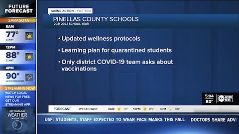 Pinellas County goes back to school