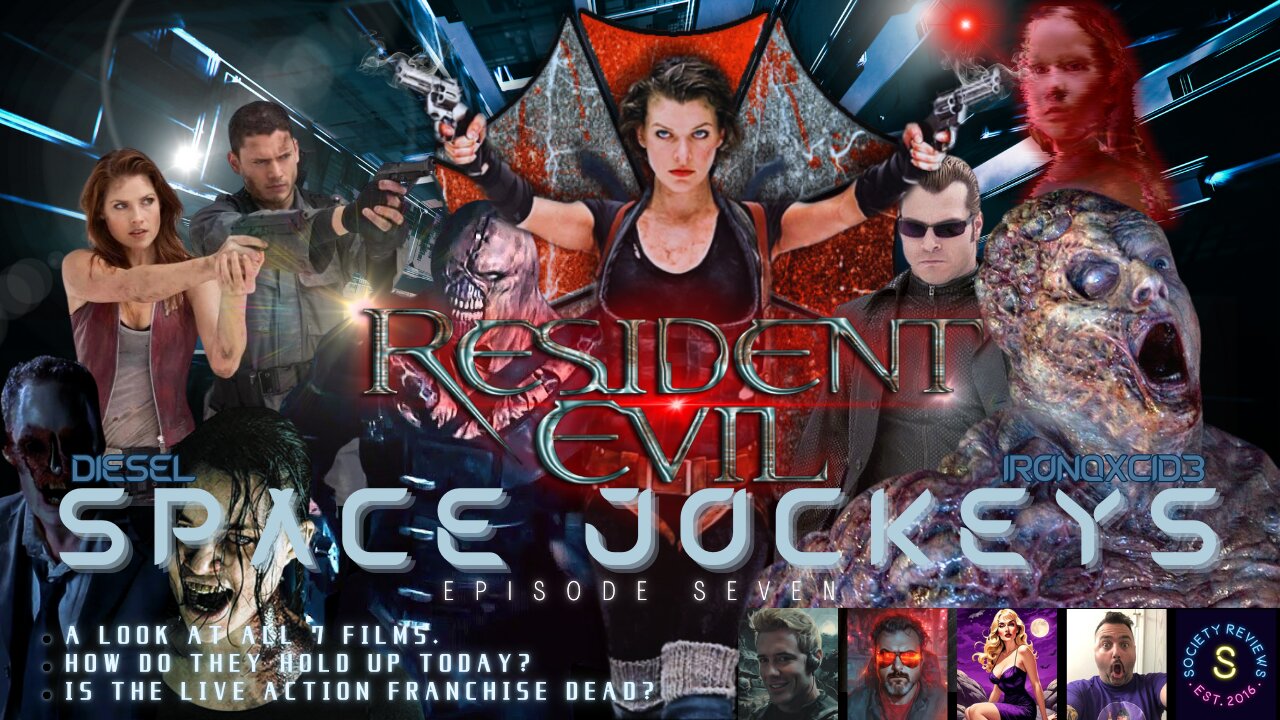 SPACE JOCKEYS EP7. Resident Evil Retrospective: Part 2. Resident Evils Film Retrospective