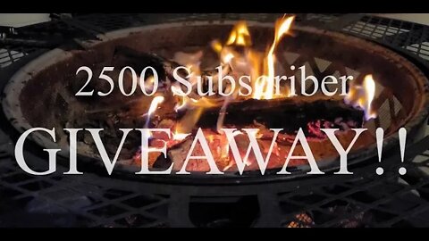 2500 Subscriber Giveaway