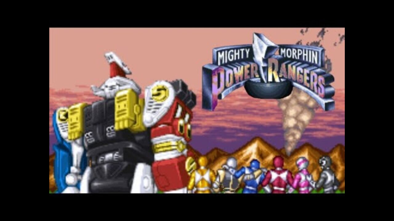 Power Rangers The Movie SNES, Gameplay completo.