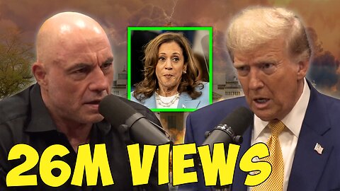 Jaw-Dropping Rogan-Trump Interview Crushes Kamala Harris Campaign