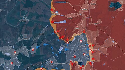 Ukraine War Map by RYBAR for March 4-5 2023