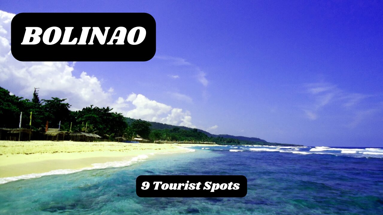 BOLINAO: Itinerary