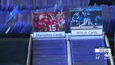 Card collectors set to take advantage of NFL Draft