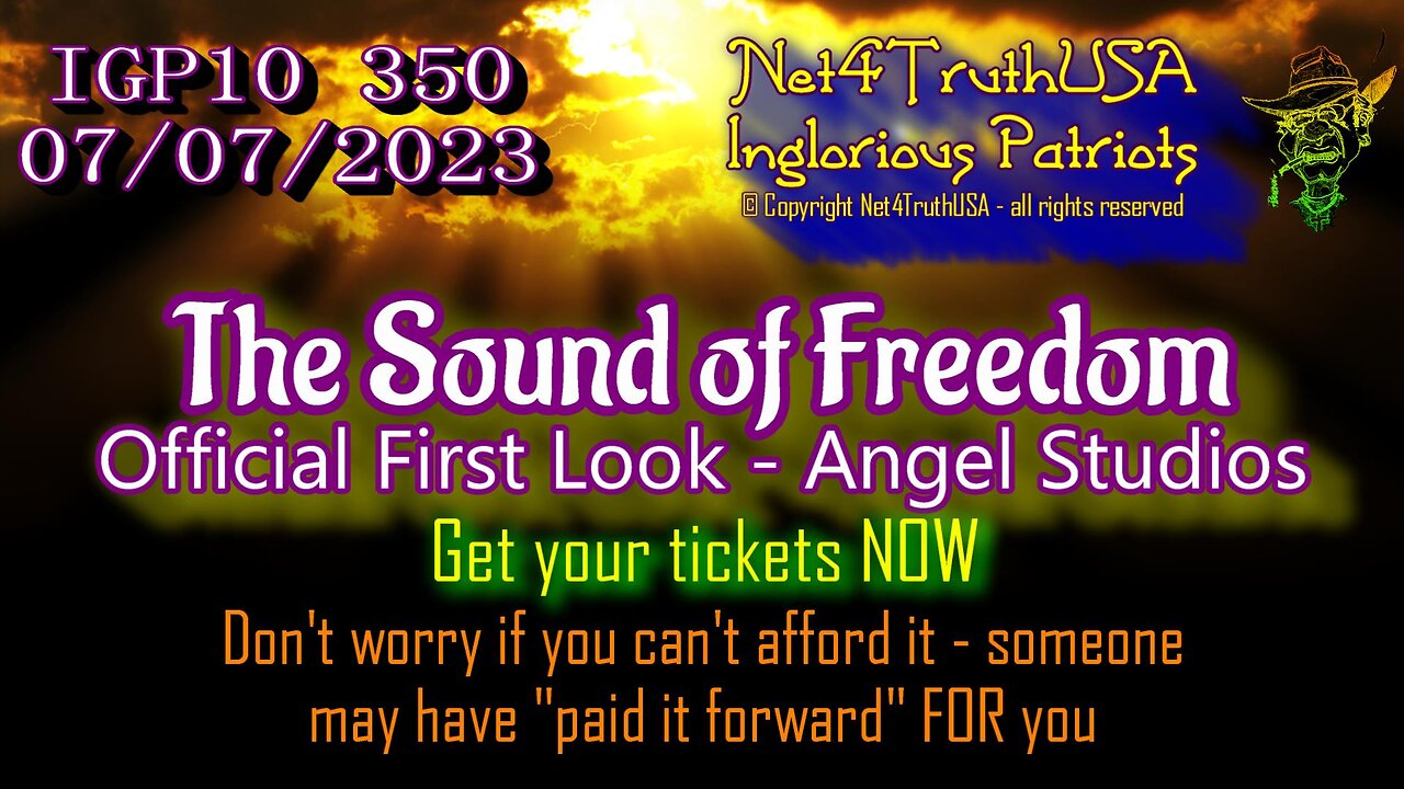 IGP10 350 - Sound of Freedom - Official First Look - Angel Studios - Get your Tickets