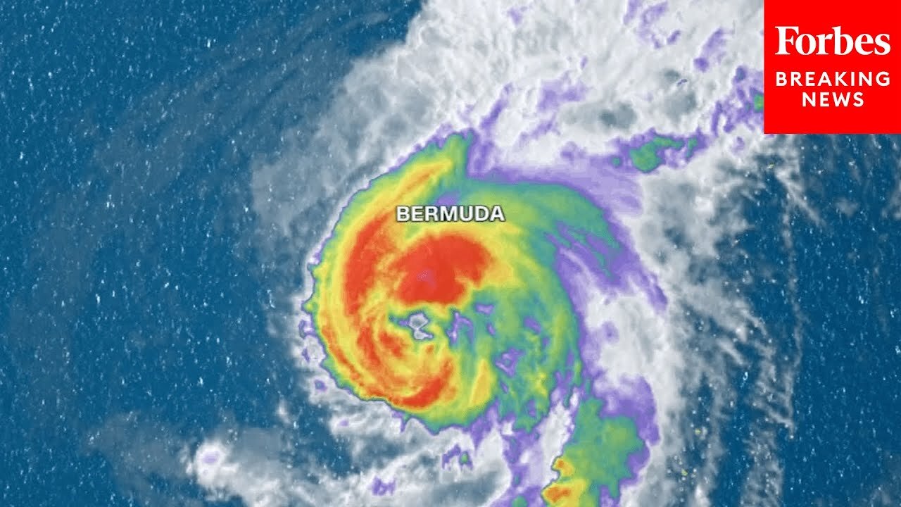 Hurricane Ernesto Makes Landfall In Bermuda As A Category 1 Storm