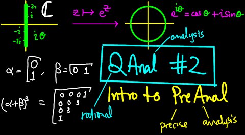 The heart of complex analysis and an intro to PreAnal | QAnal 2