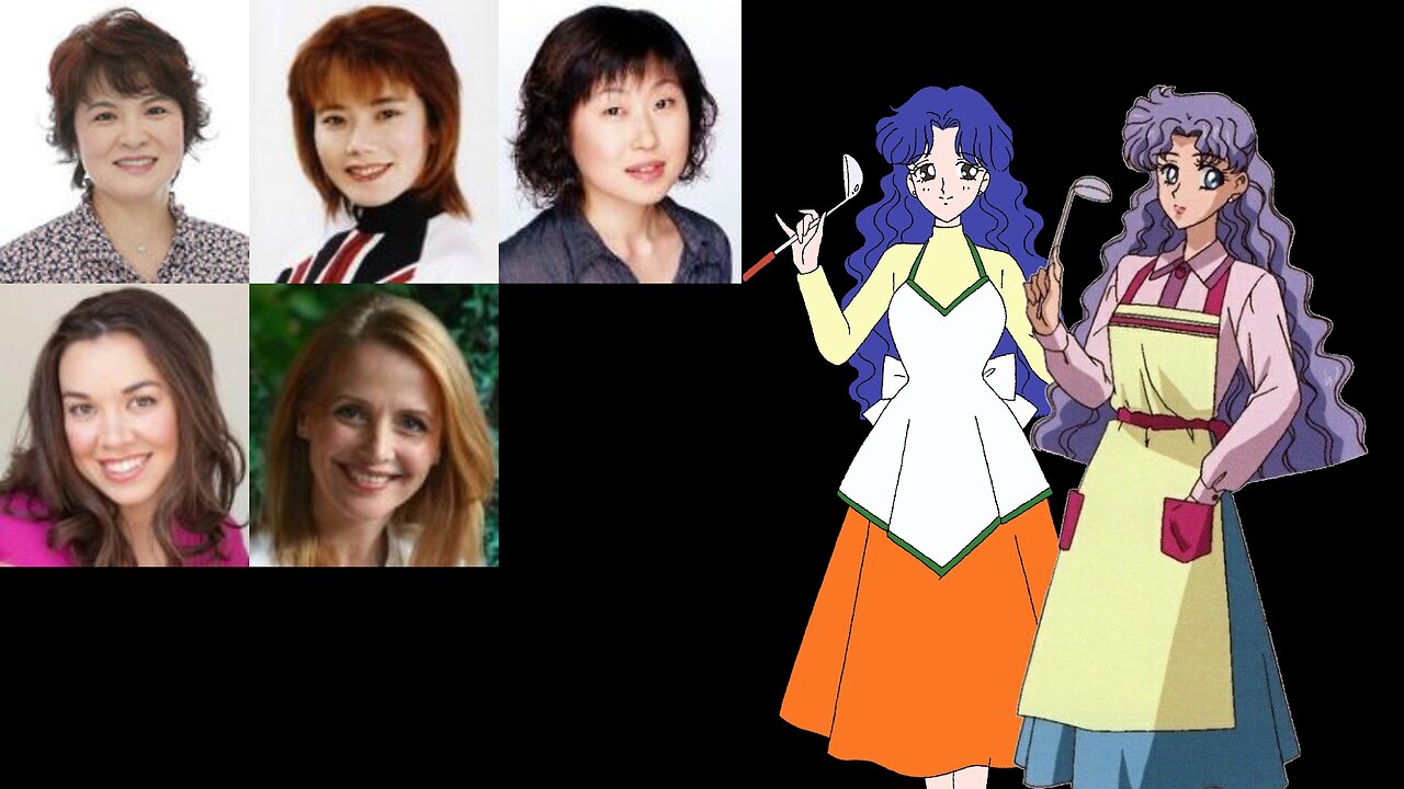 Anime Voice Comparison- Ikuko Tsukino (Sailor Moon)