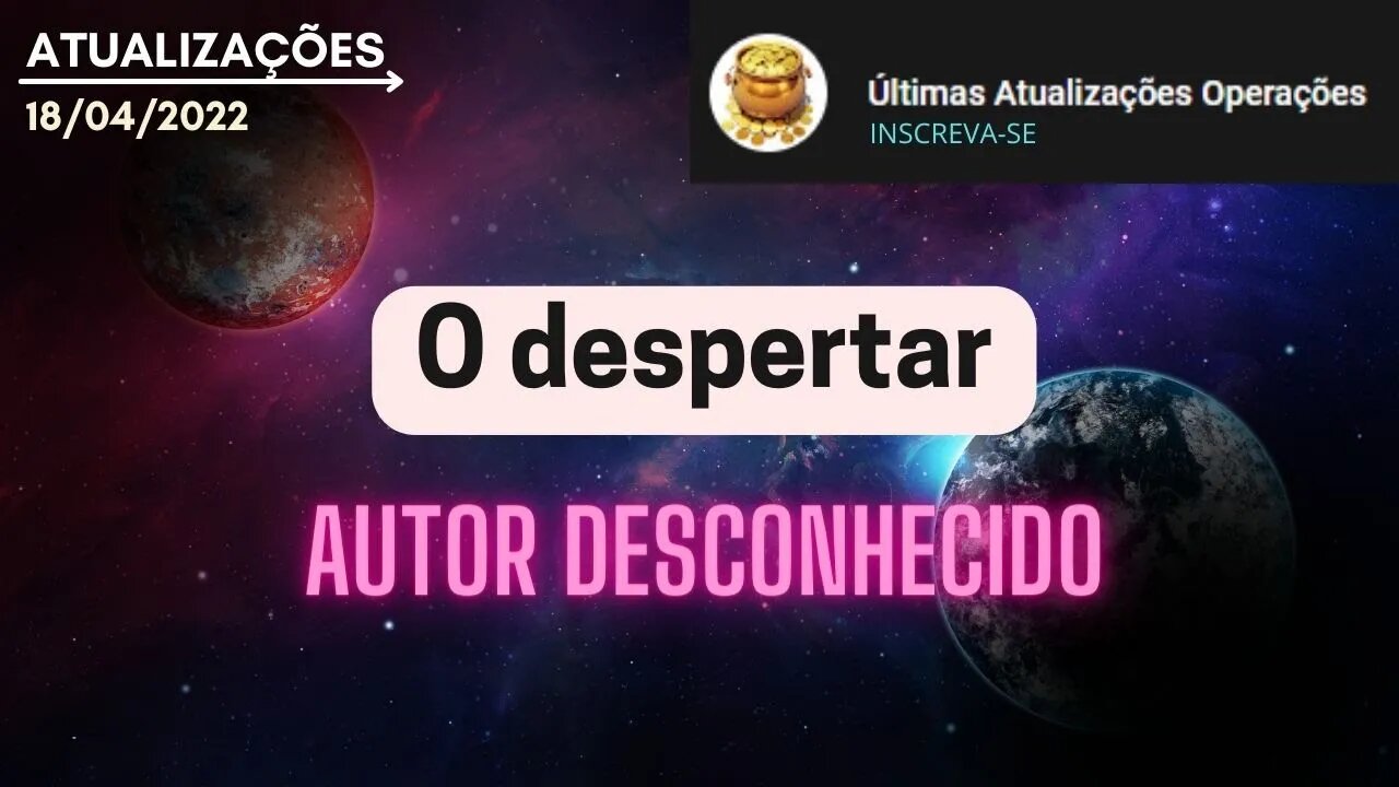 O Despertar Autor Desconhecido