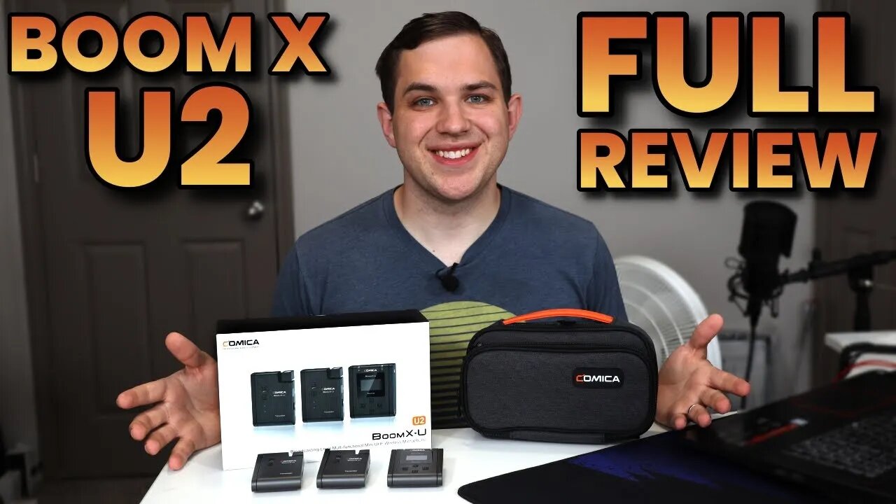 Wireless Lavalier Mic System | Comica BoomX U2 Review & Range Testing!