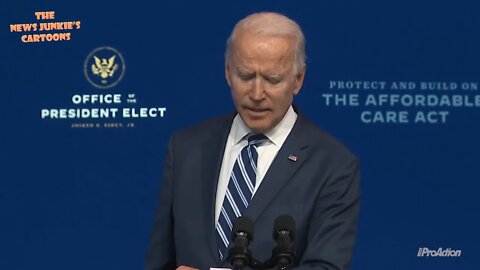 Biden answering a few questions.