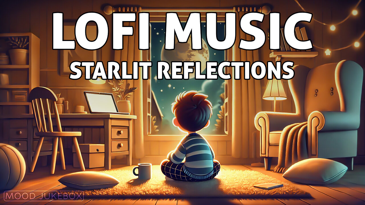 Starlit Reflections ✨ Lofi Hip Hop Radio 🎧 Relaxing Beats to Study & Chill