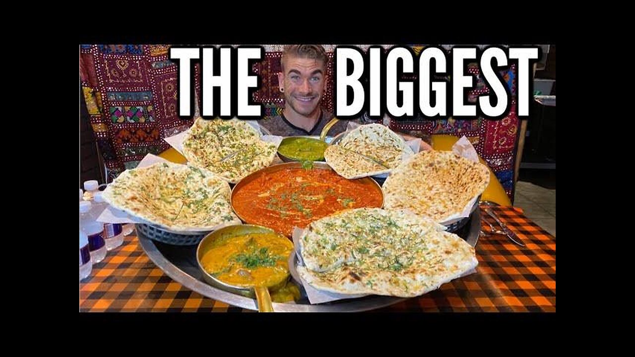 UNDEFEATED INDIAN FOOD CHALLENGE _ AMERICA'S BIGGEST INDIAN FOOD CHALLENGE _ HOUSTON MAN VS FOOD