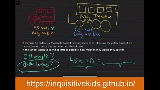 Algebraic Equation Word Problems | Problem 5