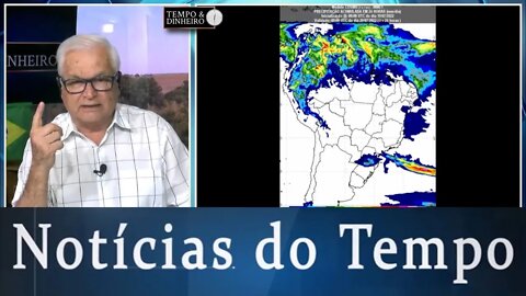 Previsão do tempo com baixa umidade de ar seco em boa parte do País