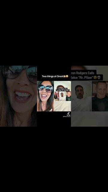 Aaron Rodgers Calls Jason Kelce Mr. Pfizer 😂🙈 #jasonkelce #aaronrodgers